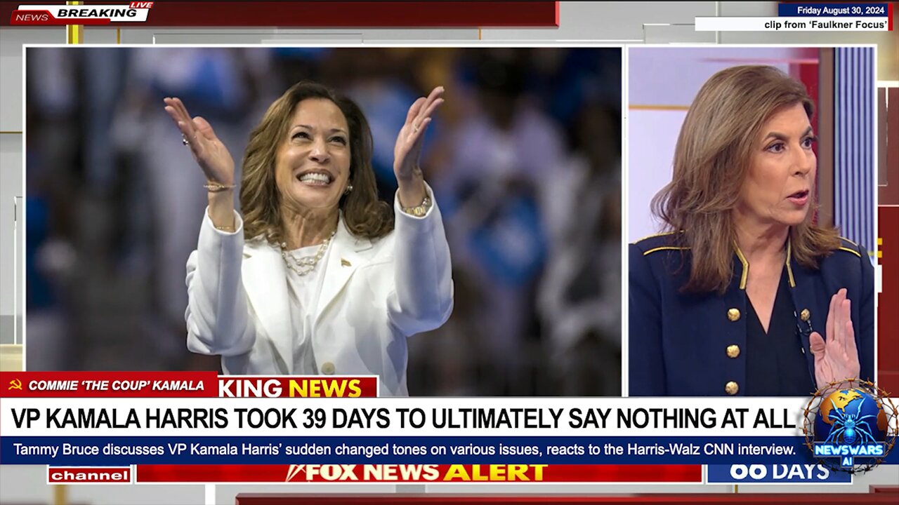 KAMALA TOOK 39 DAYS TO ULTIMATELY SAY NOTHING AT ALL CNN INTERVIEW