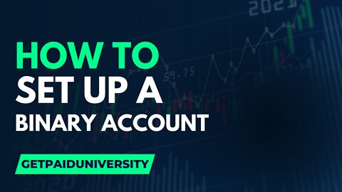 binary option account setup