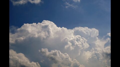 Time-lapse photography of clouds