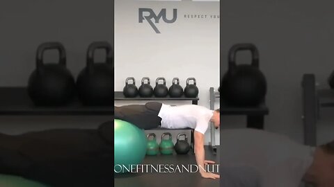 Push up on the ball.