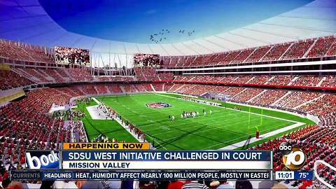 SDSU West initiative challenged in court