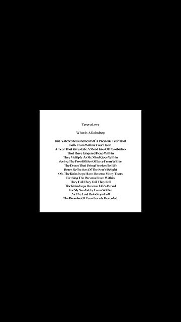 The Looking Glass - Learning To Love #propheticpoetry #healing #love #holyspirit #blessings