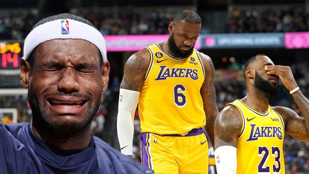 LeBron James and the Lakers get SWEPT by the Denver Nuggets! Confirms to ESPN he may RETIRE!