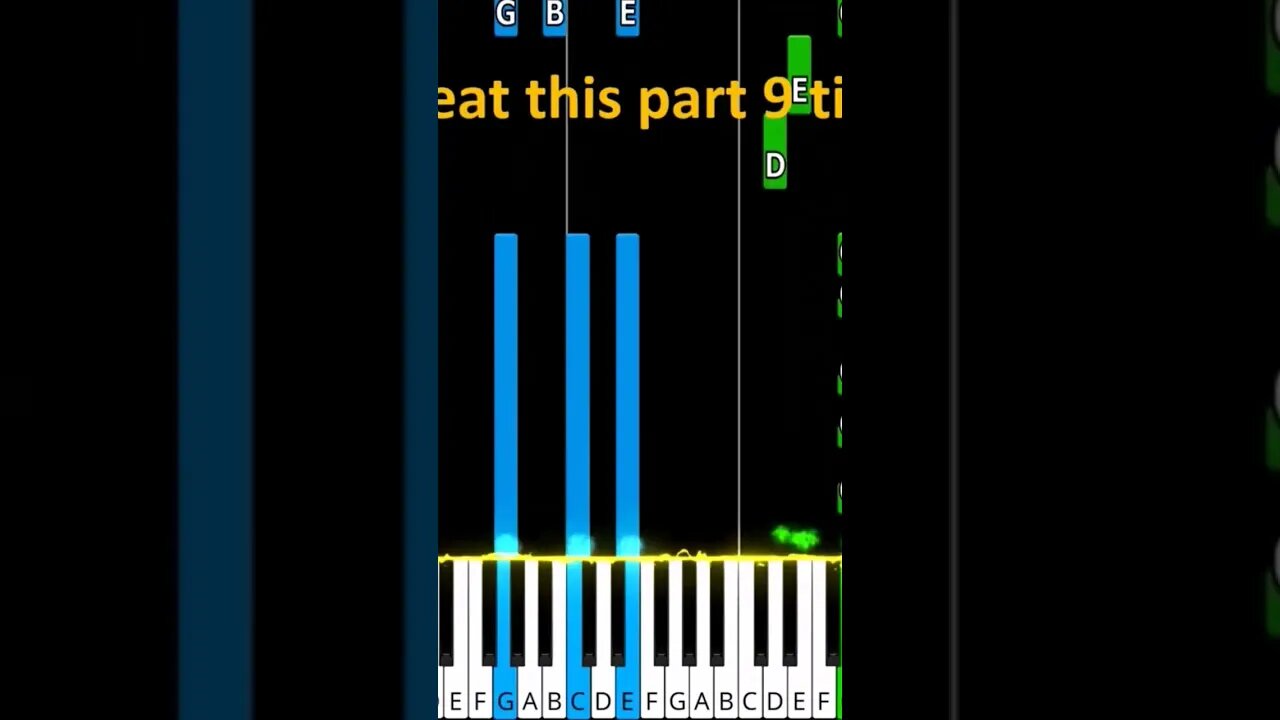 Baby Shark Piano Tutorial. #piano #pianotutorial #music #pianocover #pianolessons