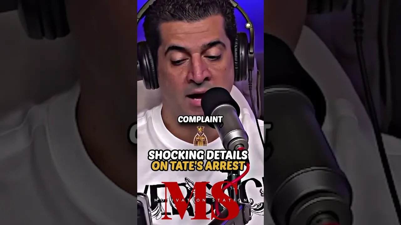 Patrick Bet-David on Andrew Tate Arrest #shorts #andrewtate #patrickbetdavid