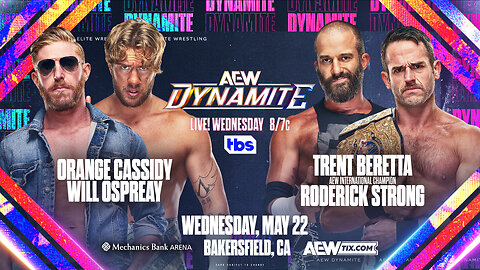 Orange Cassidy & Will Ospreay vs. Roderick Strong & Trent Beretta: Post-Match Chaos! #shorts