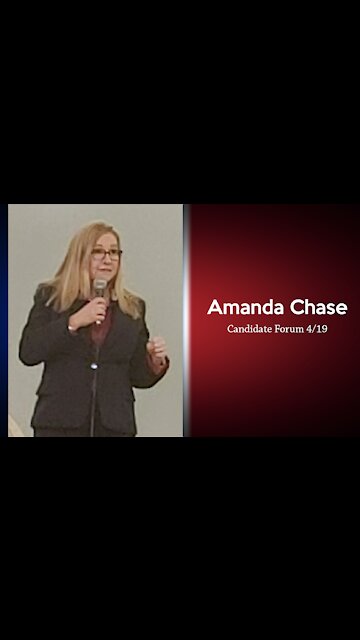 Nominee Senator Amanda Chase "I don't do COIVD"