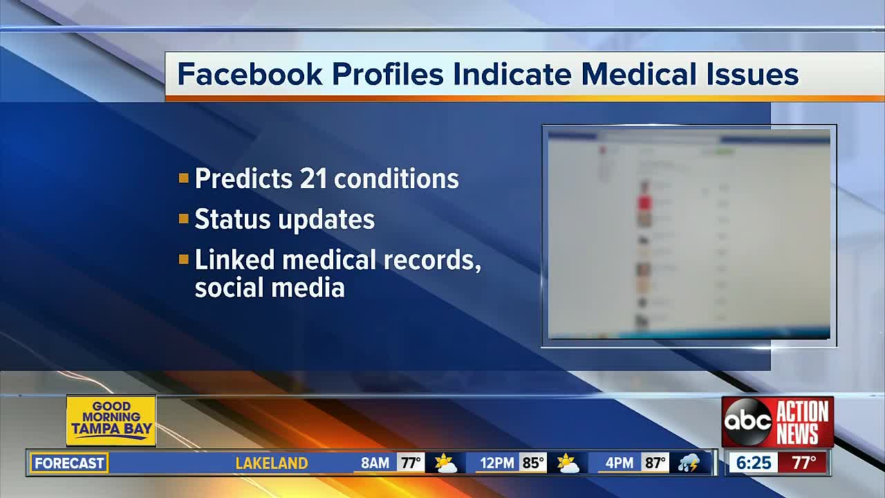 Your Facebook profile can indicate if you have a medical condition, study finds