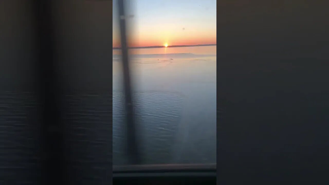 Sunrise on Train #sunrise #maryland #amtraktrain #naturevideos #christmas2022 #trainjourney