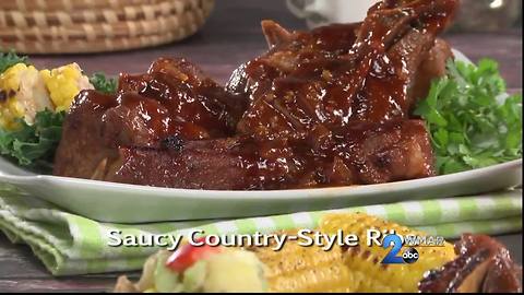 Mr. Food - Saucy County Style Ribs