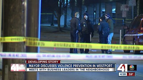 KCMO mayor discusses violence prevention in Westport