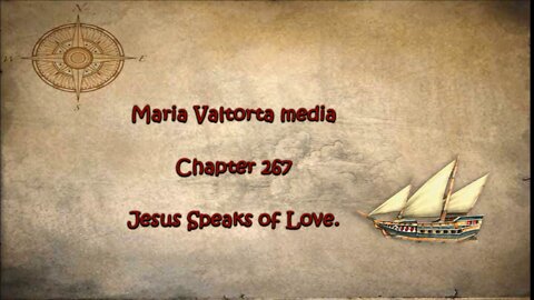 Jesus Speaks of Love.