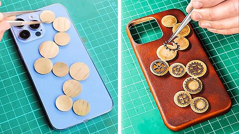 How to make a cell phone case with unusual materials