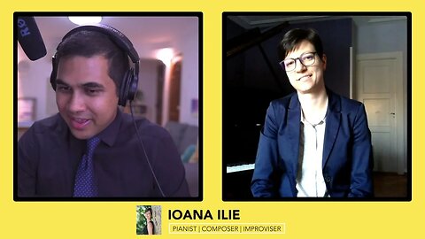 Classical pianist improvises in a Baroque style on the spot! (feat. Ioana Ilie)