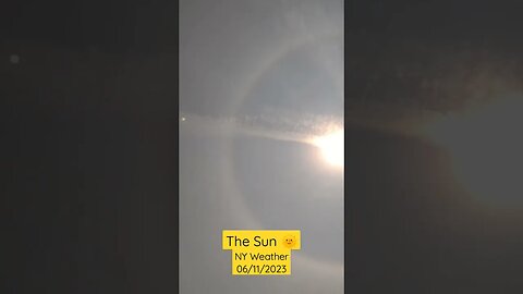 NY Weather 06/11/2023 the Sun🌞