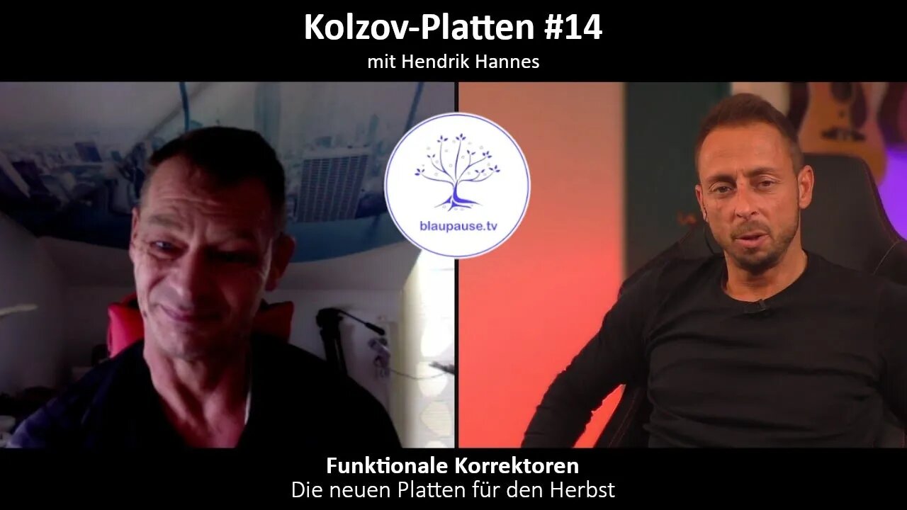 Funktionale Korrektoren -Kolzov-Platten #14 - Die neuen Platten für den Herbst - blaupause.tv