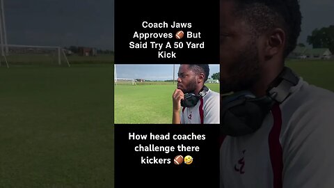 How head coaches challenge the kickers 🏈🤣