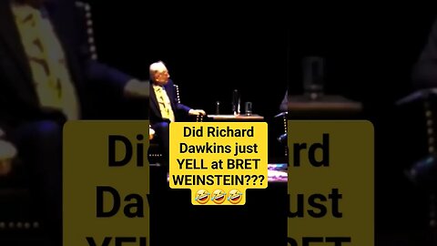 Dawkins Blows His Top 🤣 #richarddawkins #bretweinstein #evolution #debate #pangburn