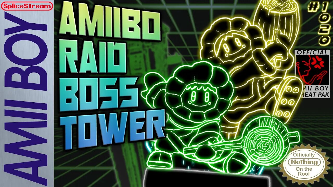 amiibo... they aren't easy to beat. Amiibo Raid Boss Tower (Splice Stream #1020)