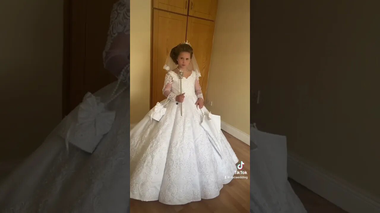 Little Disney Princess communion dress not wedding