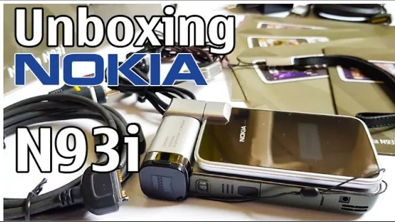 Nokia N93i Unboxing Nostalgia 4K