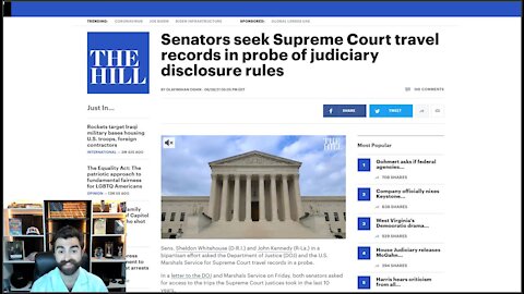 Bipartisan Senate Probe Into SUPREME COURT Travel Documents | Shot Across The Bow!