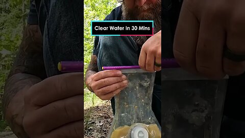 Clear Water in 30mins! #shorts