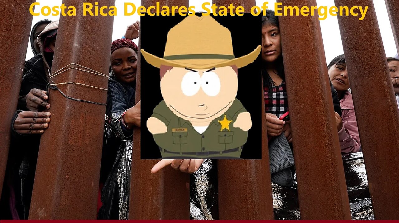 Costa Rica president Rodrigo Chaves orders State of Emergency. Surge of migrants heading to the US!