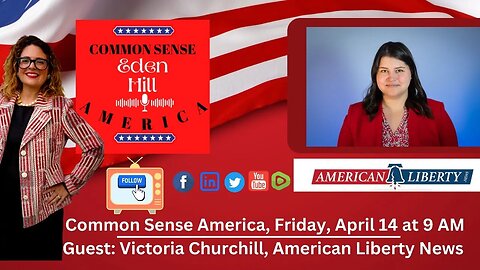 Common Sense America with Eden Hill & American Liberty News, LIVE from NRA Convention