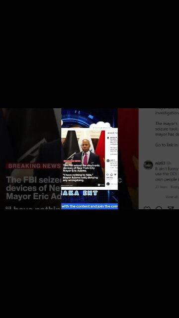 Devices of Adam’s seized by FBI