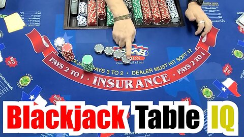 Blackjack table and terms class filmed live. Short Version.