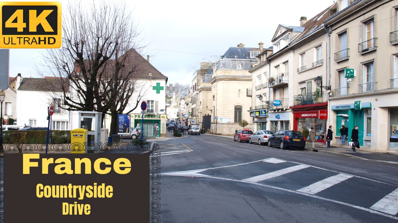 Scenic Drive France || France Scenic Countryside Drive #driving #france