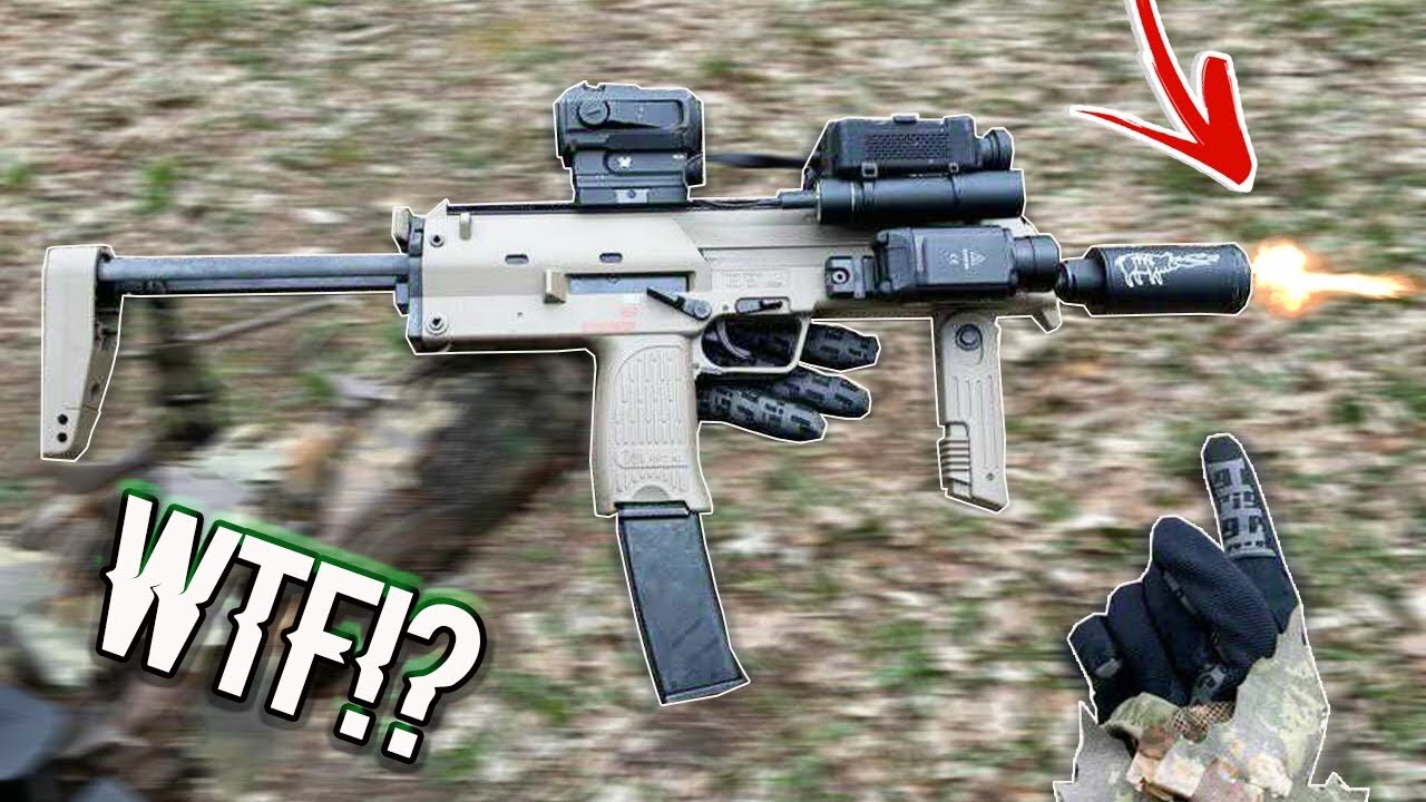 DESTROYING Airsoft Players with MP7