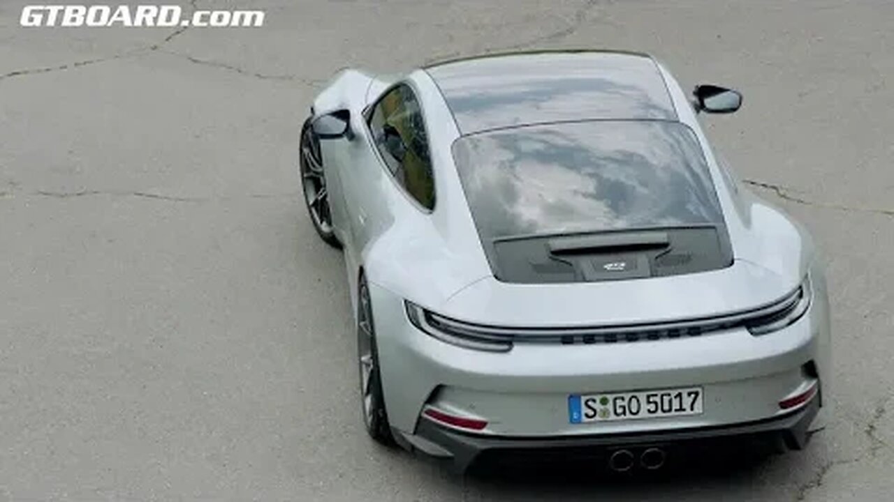 [4k] Dolomit Silver Metallic Porsche 992 GT3 Touring Package