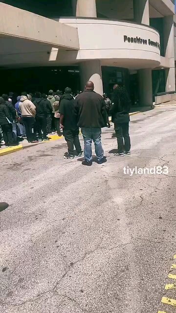 I thought Identification was racist? Here's the line in Atlanta where the IRS told them they needed.