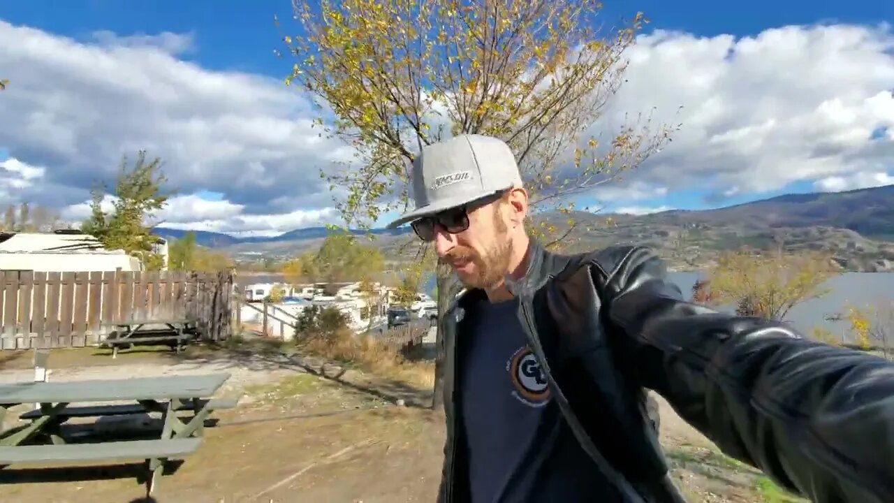 Checking Out RV Park - Skaha Lake Penticton BC Wrights Beach Camp RV Site