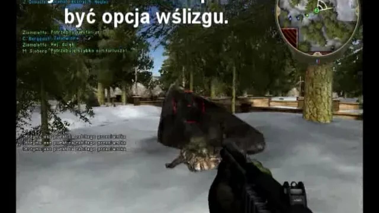 Battlefield 2: Mecz na mapie Snowy Park (SP) [Fragmovie + Funny Moments]