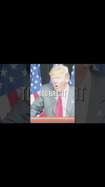 Trump, Turn Off The Lights