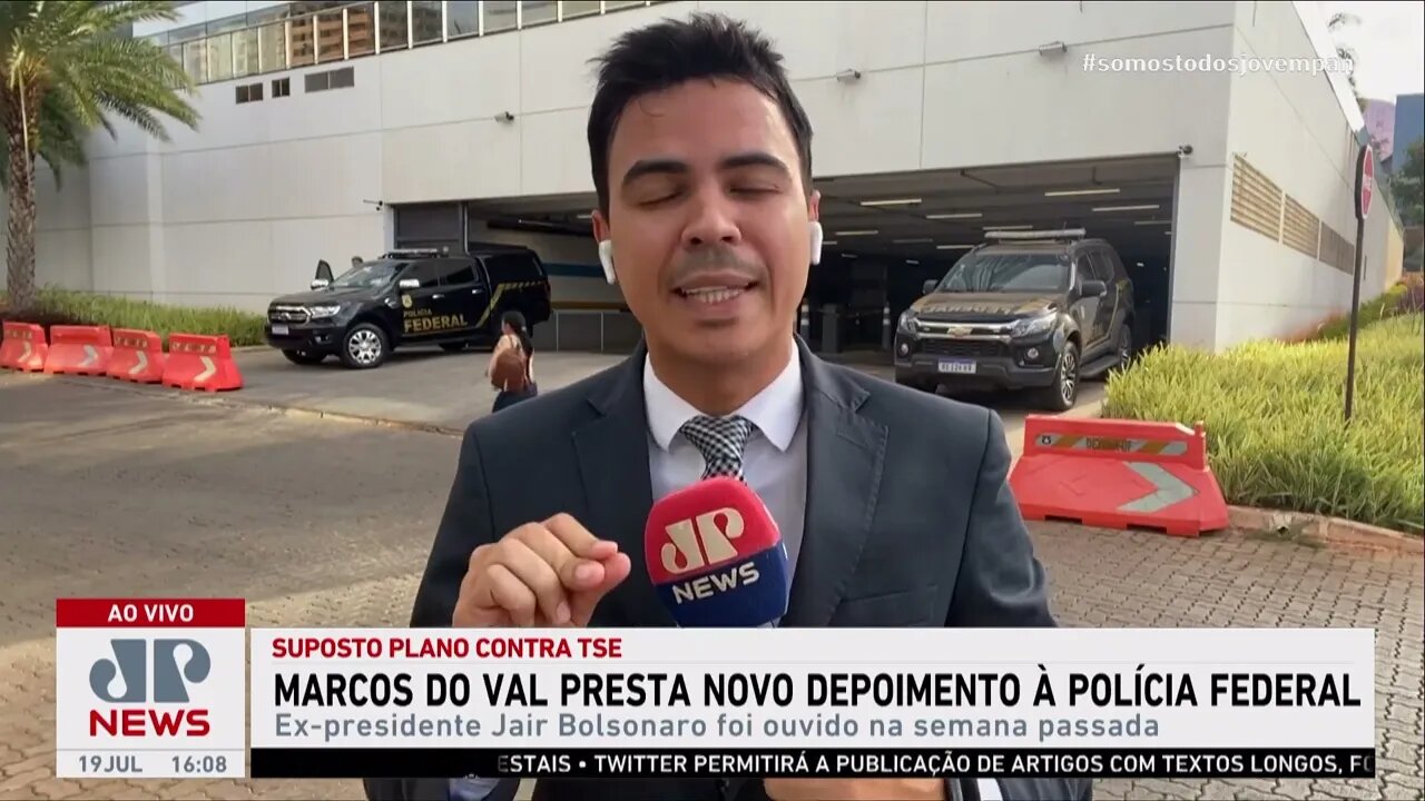 Marcos do Val presta depoimento sobre suposto plano de golpe de Daniel Silveira | PRÓS E CONTRAS