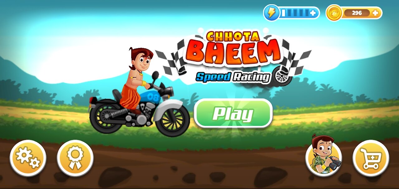 chhotoa bheem speed racing chhota bheem cartoon chhota bheem game