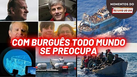 Com Burguês todo mundo se preocupa | Momentos do Resumo do dia