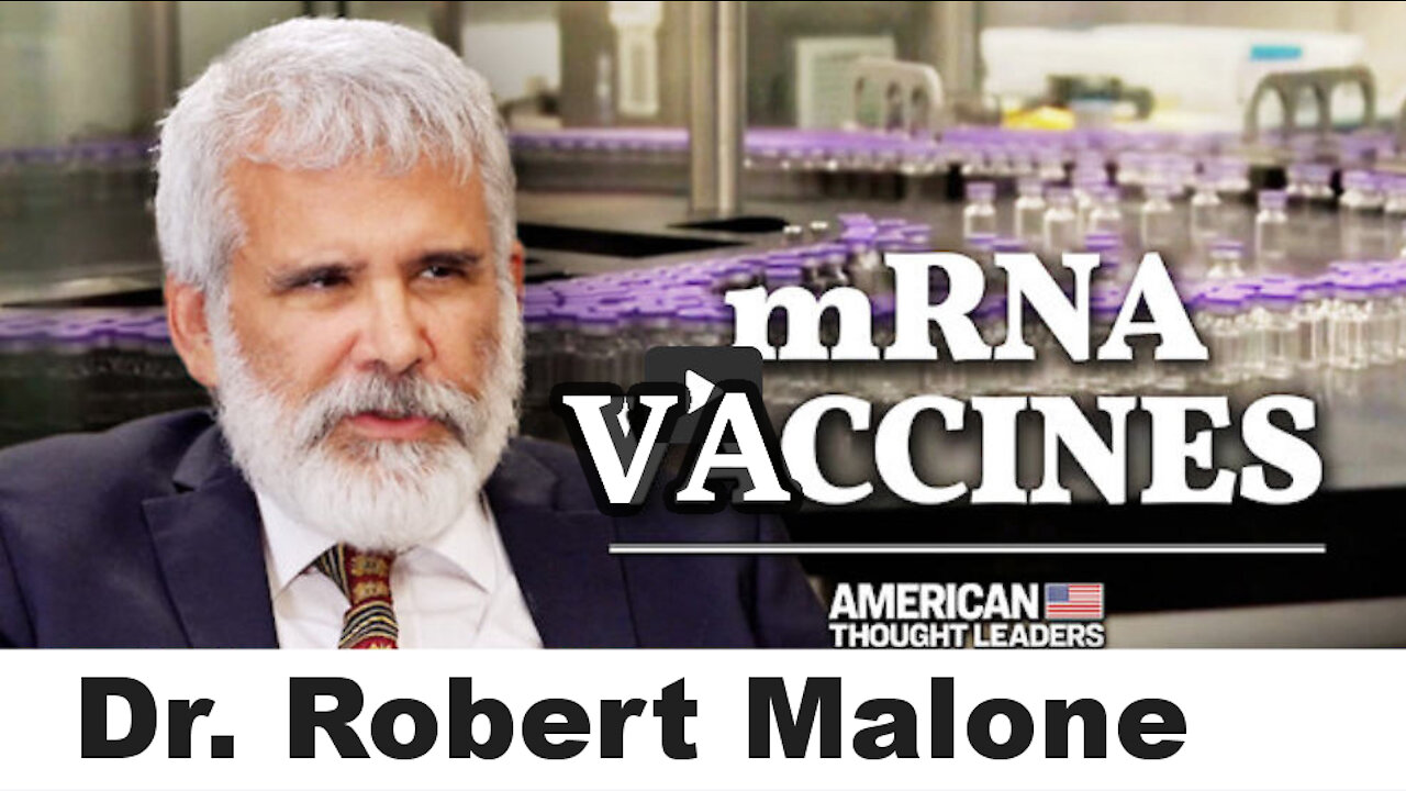 Dr. Robert Malone: Why Government Vaccine Policies Have Been Problematic