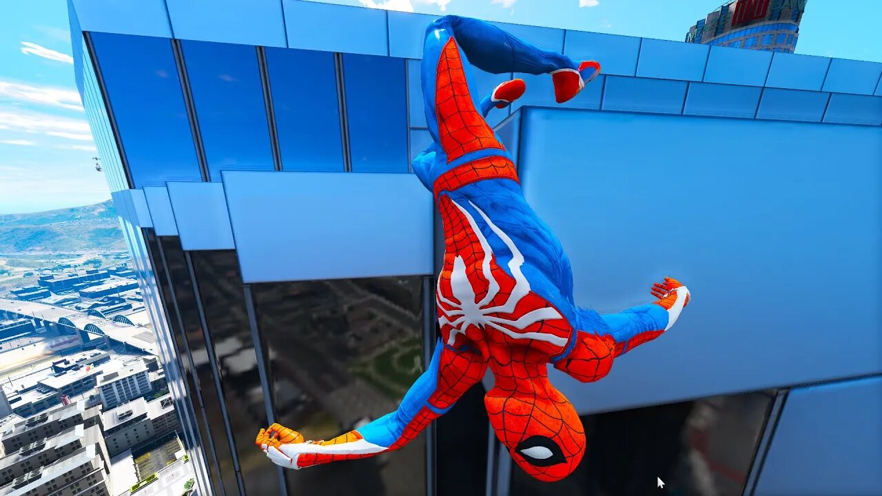 GTA 5 SPIDERMAN Ragdolls 4k Compilations with #GTABlade(GTA 5 Fails Funny moments/Ragdolls) eps157