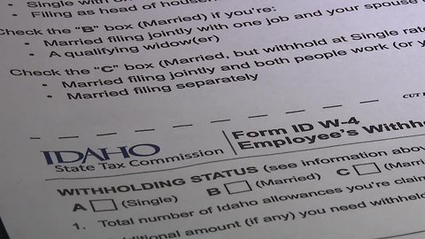 Idaho State Tax Commission releases Idaho W-4 form