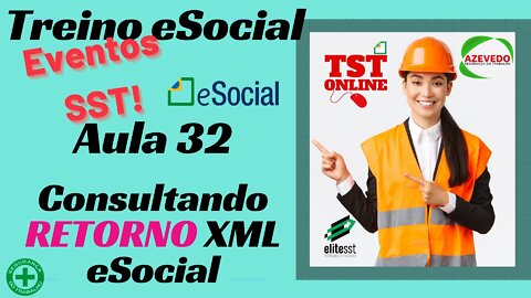 Aula 32 eSocial RETORNO XML Portal esocial l TSTONLINE Sistemas