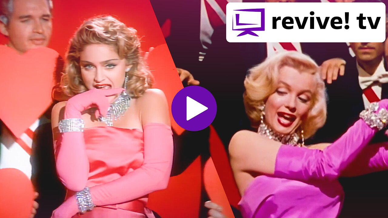 Madonna Mimicries Marilyn