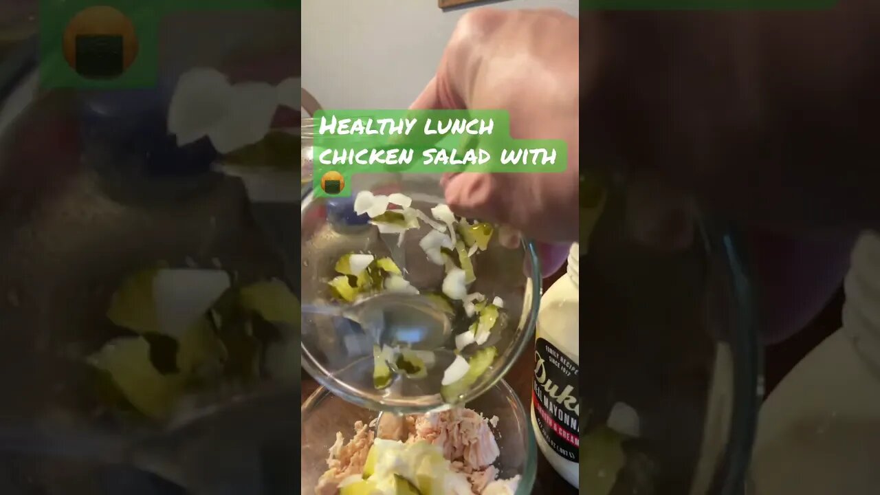 Super simple chicken salad