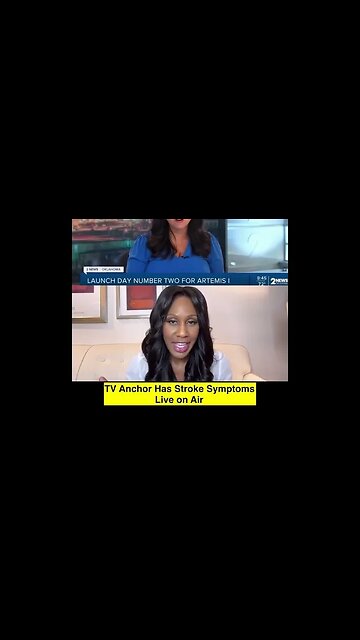 TV Anchor Has Stroke Symptoms on Air. Doctor Reacts