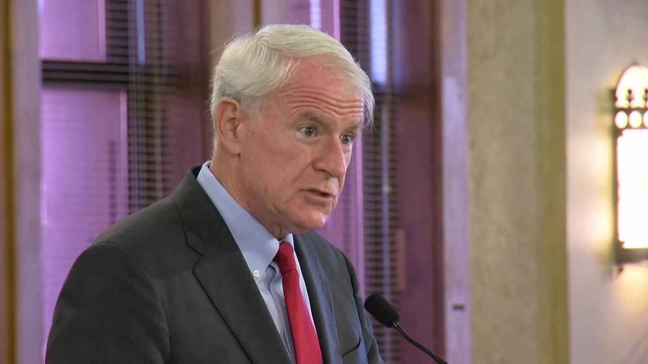 Mayor Tom Barrett discusses reducing MPD positions