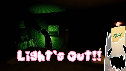 Light's Out! We have to find the ghost... in the dark!